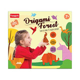 Handycrafts Funskool Origami Forest, DIY Kit, Art and Craft Set for Kids, Kit, Learning, Engaging Fun Activity for Childrens, Multicolour, Gift Set for Kids, Age 7+ Years